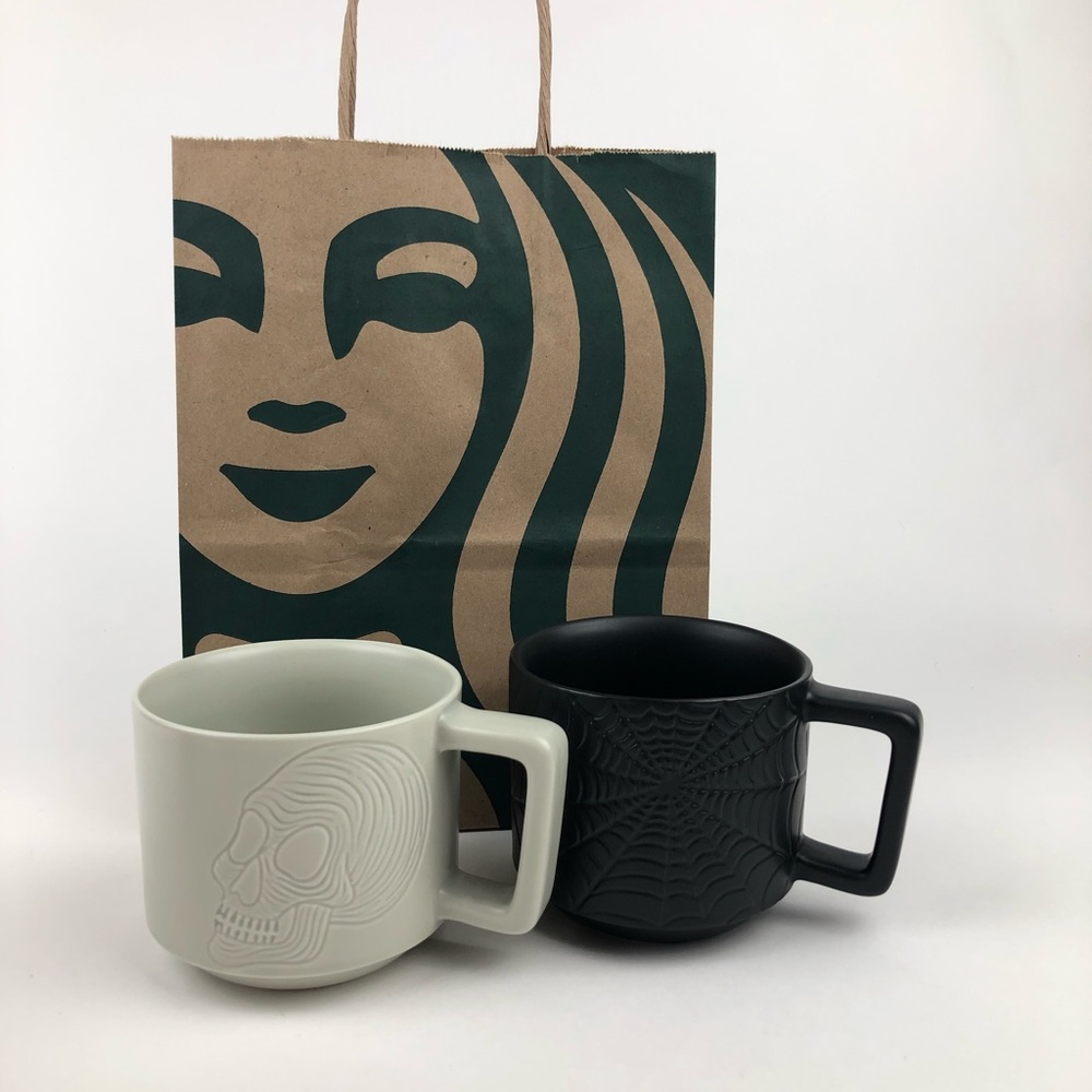 2019 Starbucks Halloween Mugs NEW RARE
